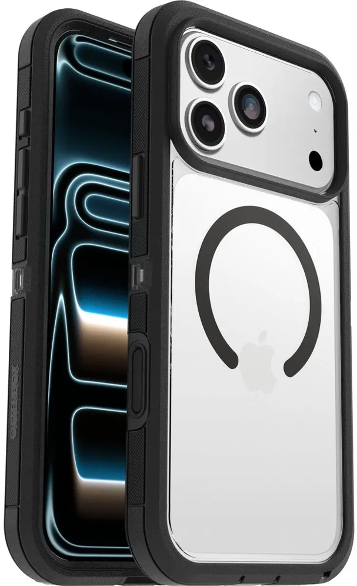 OtterBox Defender Pro XT 77-000989 iPhone Hoes - iPhone 17 Pro Max - Zwart/Transparant