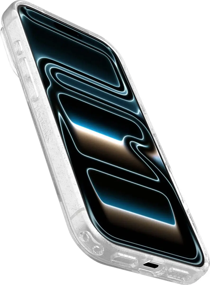 OtterBox Lumen iPhone 17 Pro Hoesje - Transparant Glitter - 77-001121