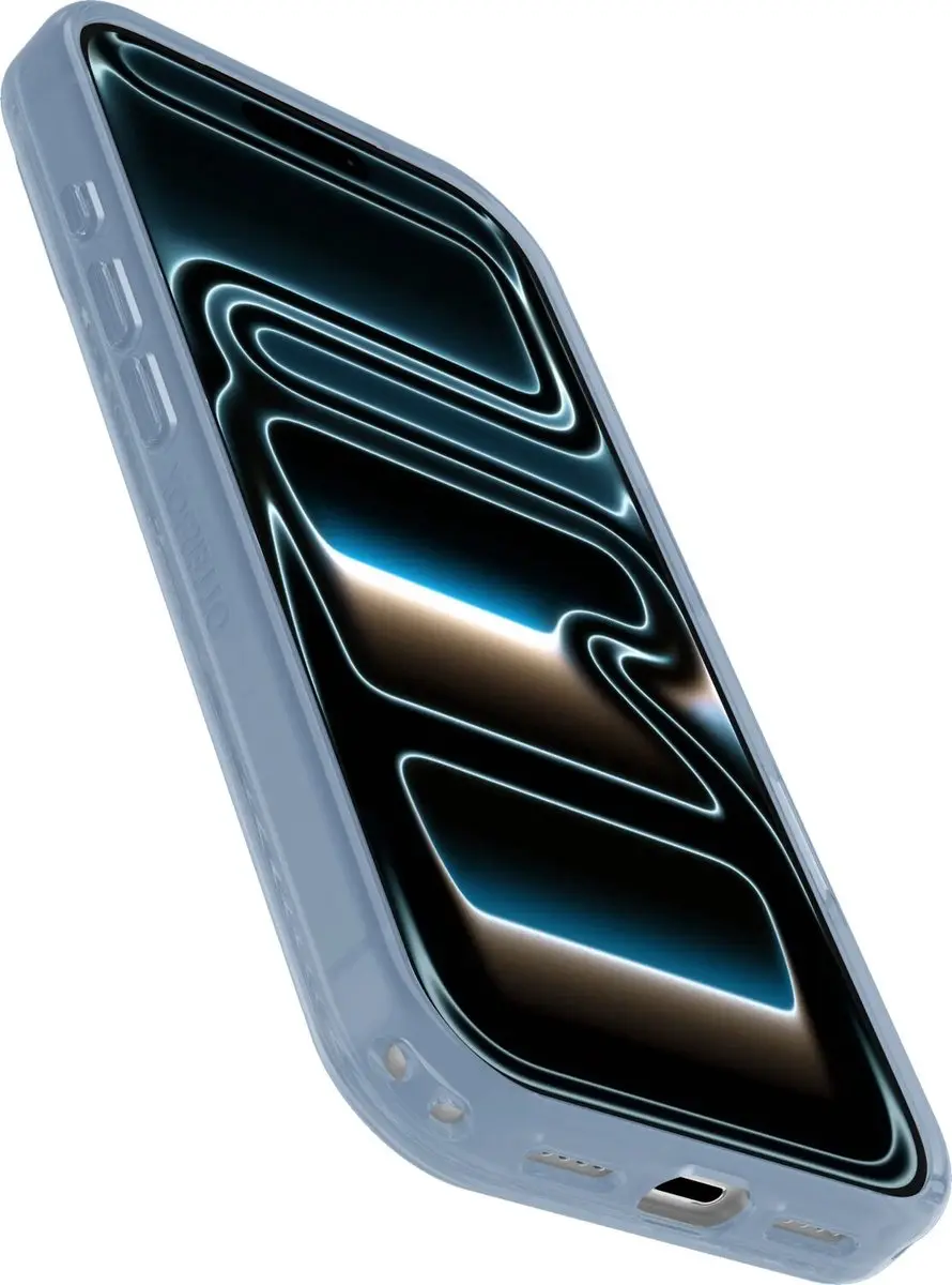 OtterBox Symmetry Hoesje 77-001212 - iPhone 17 Pro - Transparant Blauw - afbeelding 4 van 6