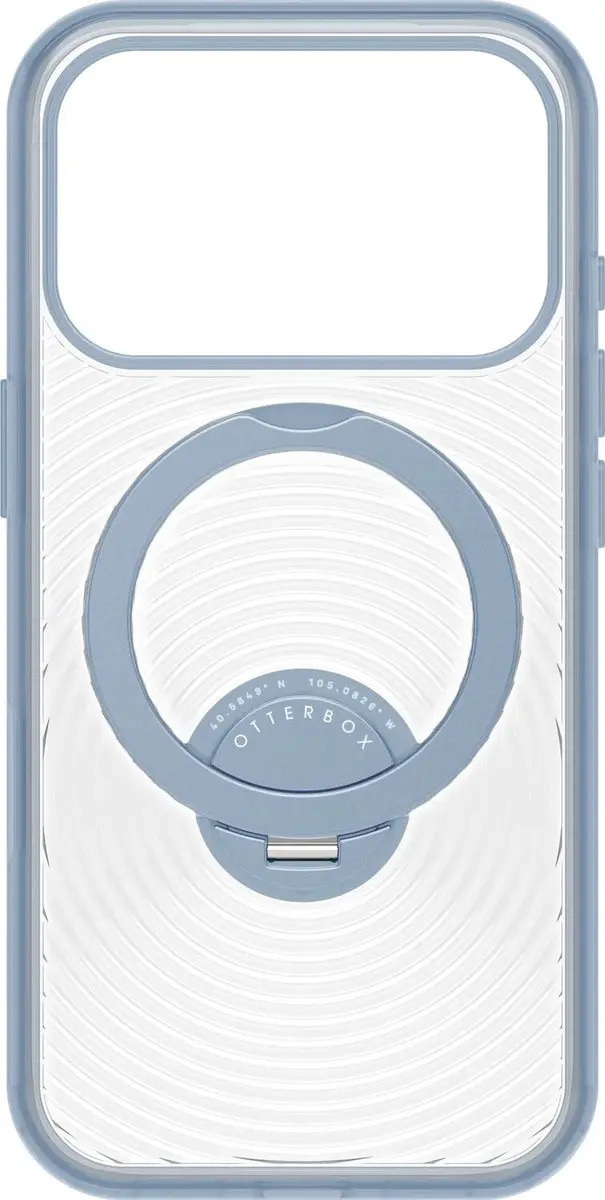 OtterBox Symmetry Hoesje 77-001212 - iPhone 17 Pro - Transparant Blauw - afbeelding 3 van 6