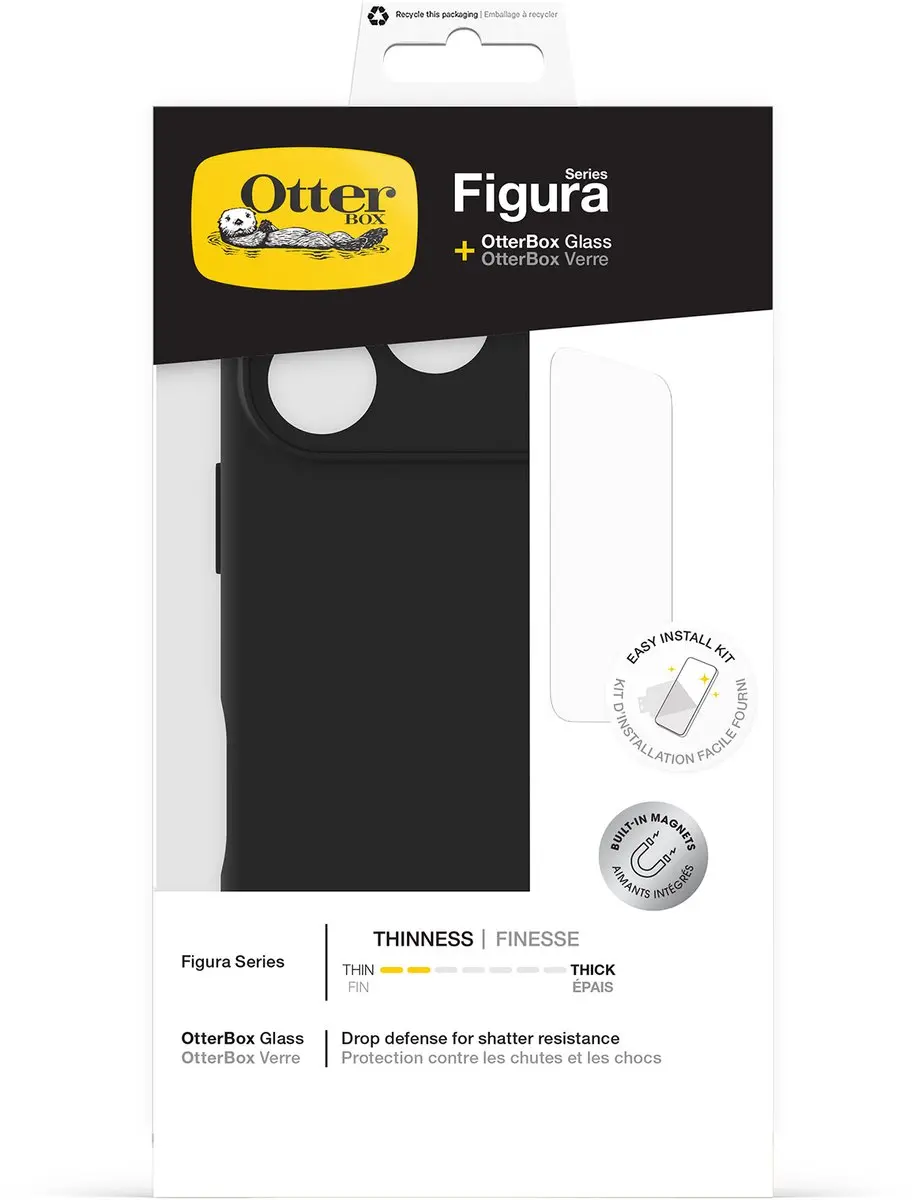 OtterBox Figura + Glass iPhone 17 Pro - Black