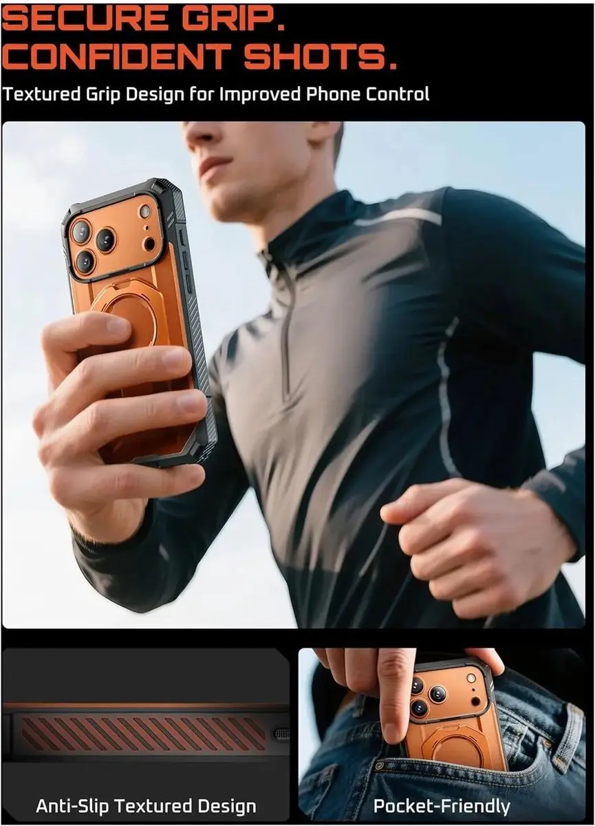 Supcase Hoesje iPhone 18 Pro - UB Grip - Oranje