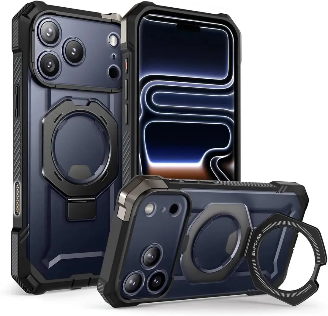 Supcase Unicorn Beetle Grip Hoesje iPhone 18 Pro Max - MagSafe - Zwart