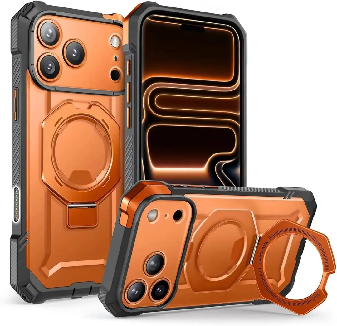 Supcase Unicorn Beetle Grip Hoesje iPhone 18 Pro Max - Oranje
