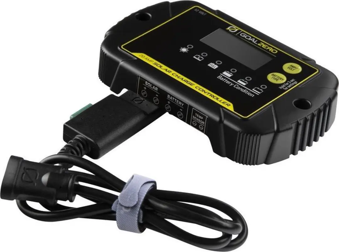 Goal Zero 20A Solar Charge Controller - Zwart - afbeelding 2 van 5