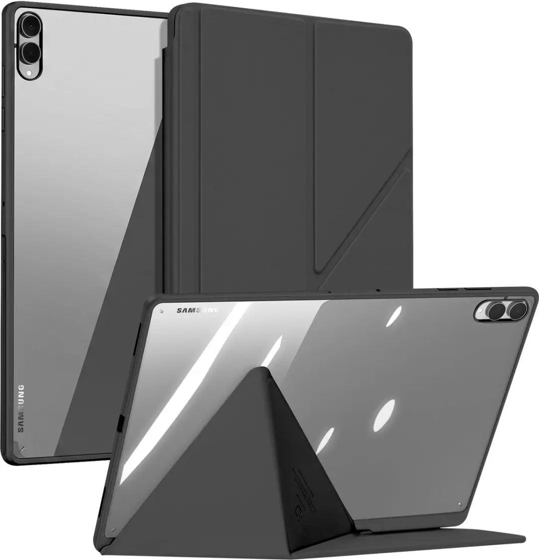 Dux Ducis, Hoesje geschikt voor Galaxy Tab S12 Ultra met Origami Standaard, Zwar
