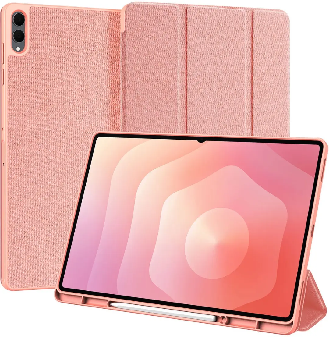 Dux Ducis, Hoesje geschikt voor Samsung Galaxy Tab S12 Plus Domo Tri-Fold Schokb