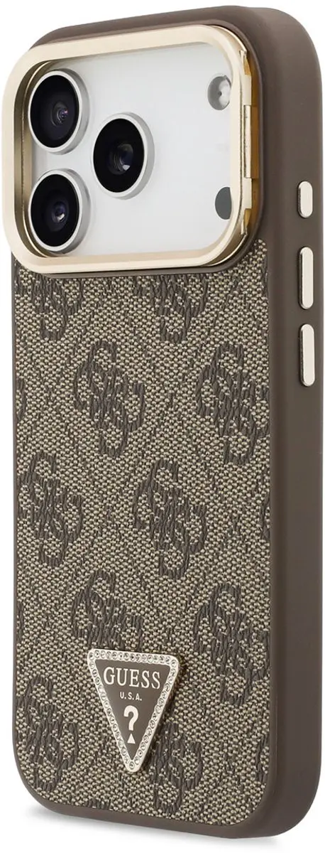 Guess iPhone 17 Pro Hoesje - Bruin - MagSafe - 3666339534455