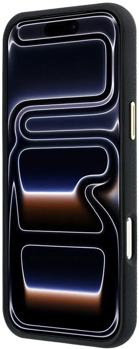 Lacoste Champs Elysees iPhone 18 Pro Max Hoesje - Magsafe - Zwart