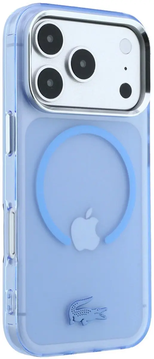 Lacoste Telefoonhoesje iPhone 18 Pro Max - MagSafe - Blauw - 3666339646837