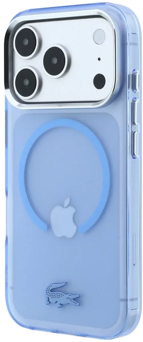 Lacoste Telefoonhoesje iPhone 18 Pro Max - MagSafe - Blauw - 3666339646837