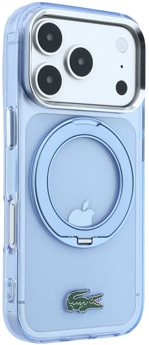 Lacoste Telefoonhoesje iPhone 18 Pro Max 3666339647070 - Lichtblauw