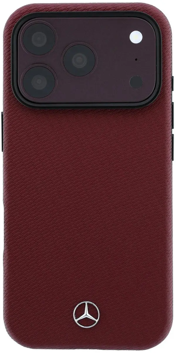 Mercedes-Benz Backcover Hoesje iPhone 18 Pro Max - 3666339651435 - Bordeauxrood