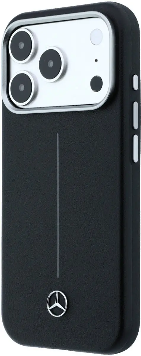 Mercedes-Benz Backcase Hoesje iPhone 17 Pro - Effen Zwart - MPN 3666339651473