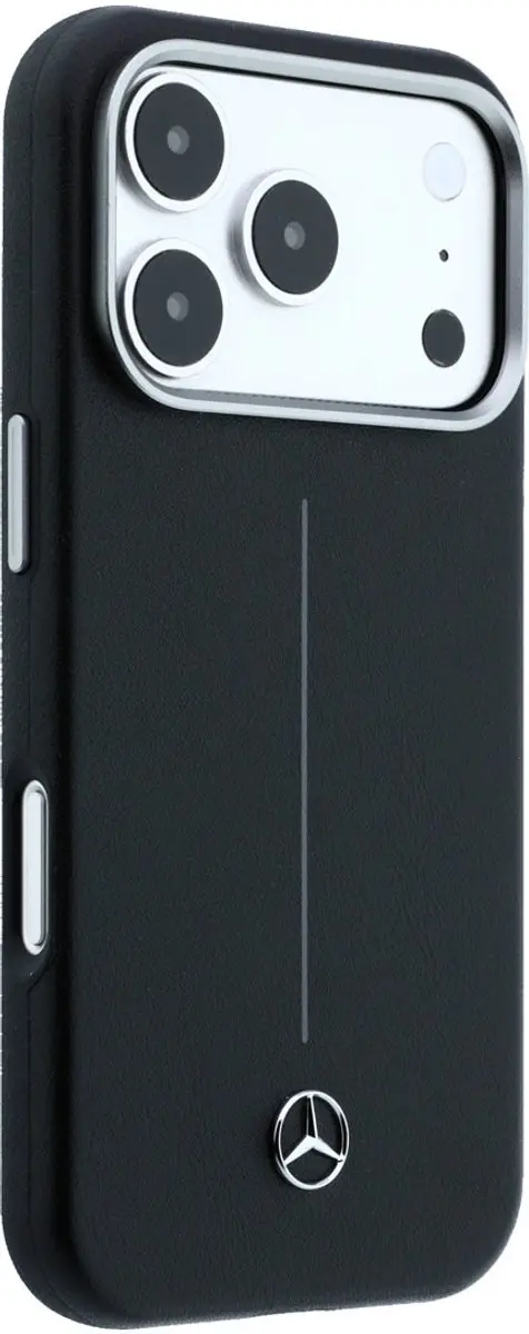 Mercedes-Benz Backcase Hoesje iPhone 17 Pro - Effen Zwart - MPN 3666339651473
