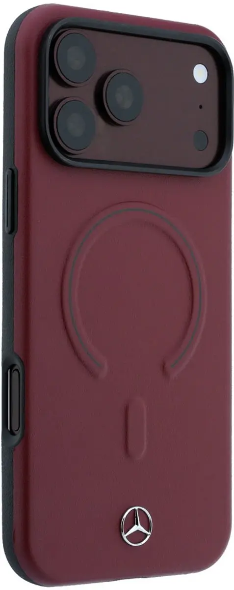 Mercedes-Benz Backcover Hoesje iPhone 18 Pro Max - Bordeauxrood - MPN 3666339651756