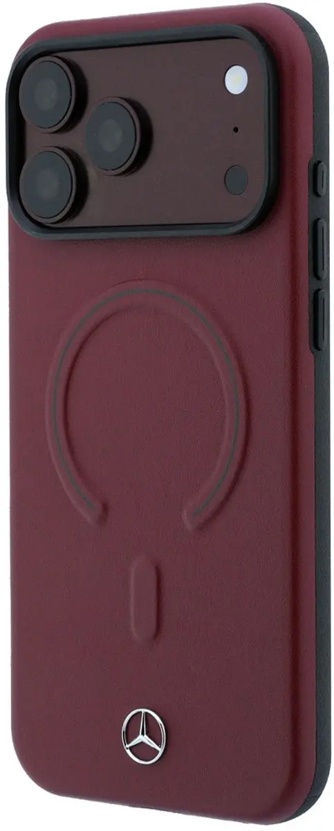 Mercedes-Benz Backcover Hoesje iPhone 18 Pro Max - Bordeauxrood - MPN 3666339651756