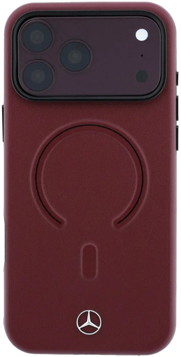 Mercedes-Benz Backcover Hoesje iPhone 18 Pro Max - Bordeauxrood - MPN 3666339651756