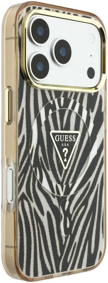 GUESS Telefoonhoesje iPhone 18 Pro MagSafe - Goud