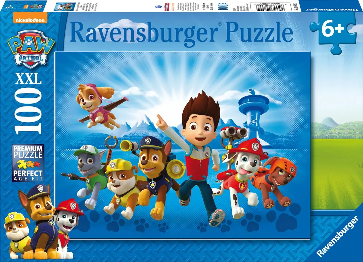 Ravensburger PAW Patrol Legpuzzel 100 Stuks - Multicolor