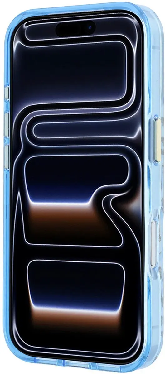 Guess Hoesje iPhone 18 Pro 3666339655389 - Lichtblauw