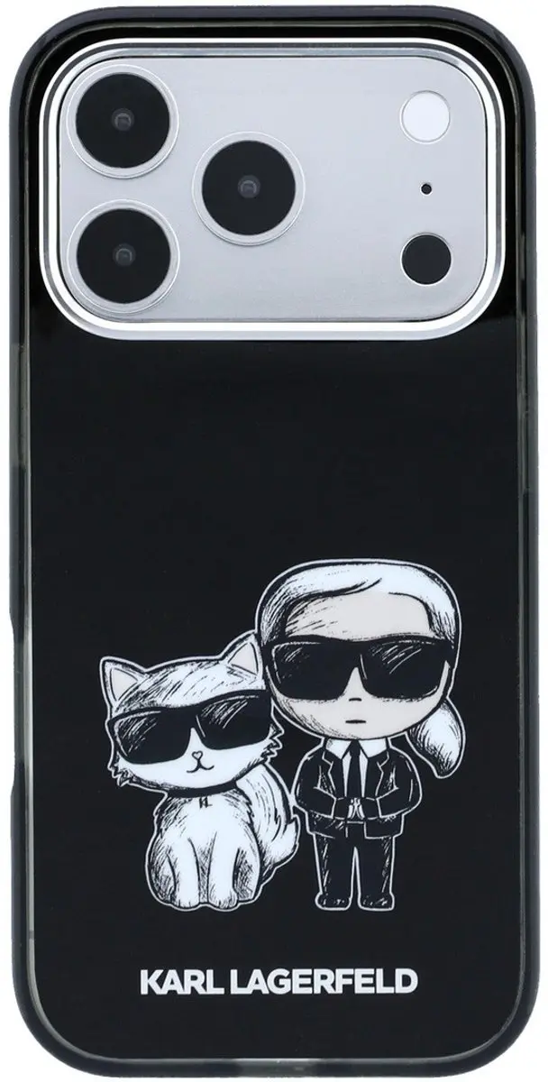 Karl Lagerfeld iPhone 18 Pro Hoesje - Zwart - MPN 3666339657765