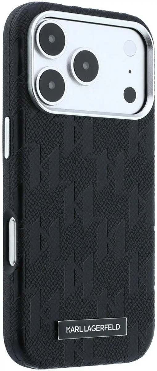 Karl Lagerfeld iPhone 18 Pro Max Hoesje - Magsafe - Zwart