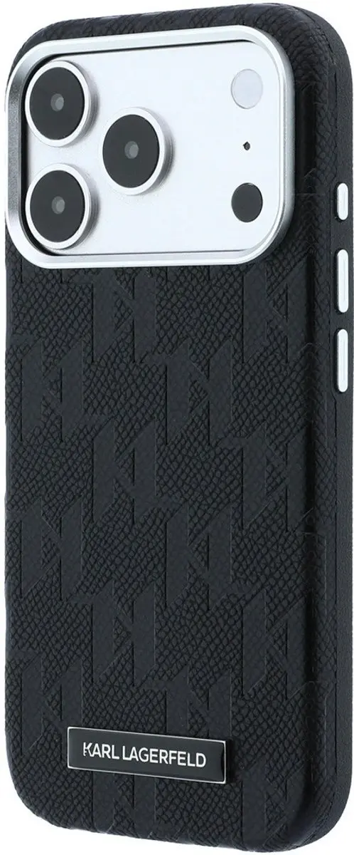 Karl Lagerfeld iPhone 18 Pro Max Hoesje - Magsafe - Zwart
