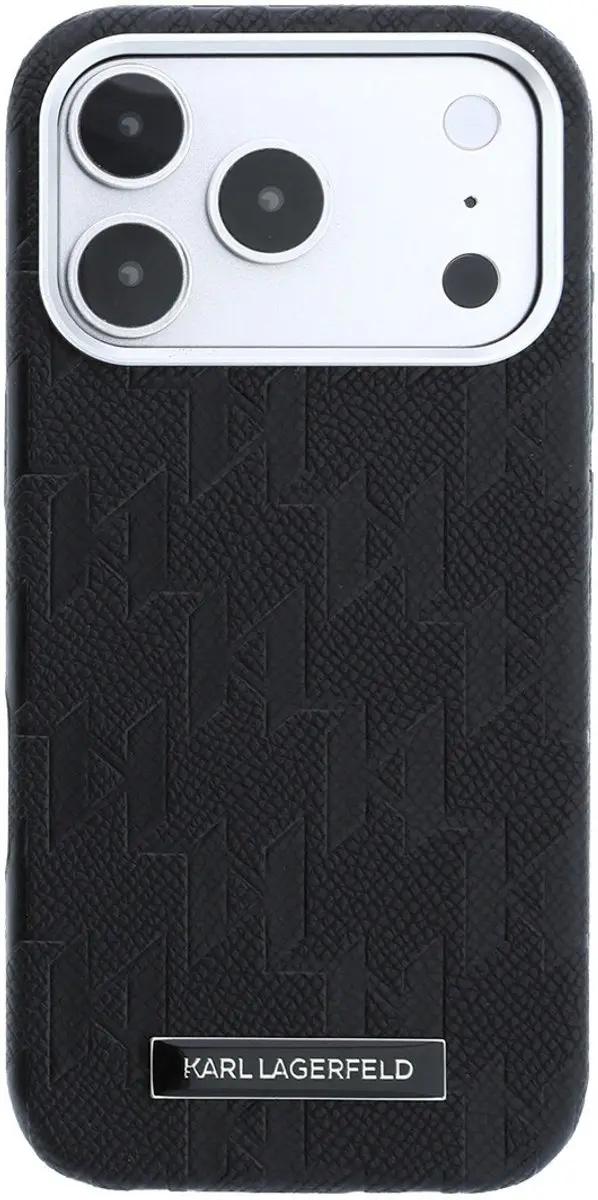 Karl Lagerfeld iPhone 18 Pro Max Hoesje - Magsafe - Zwart