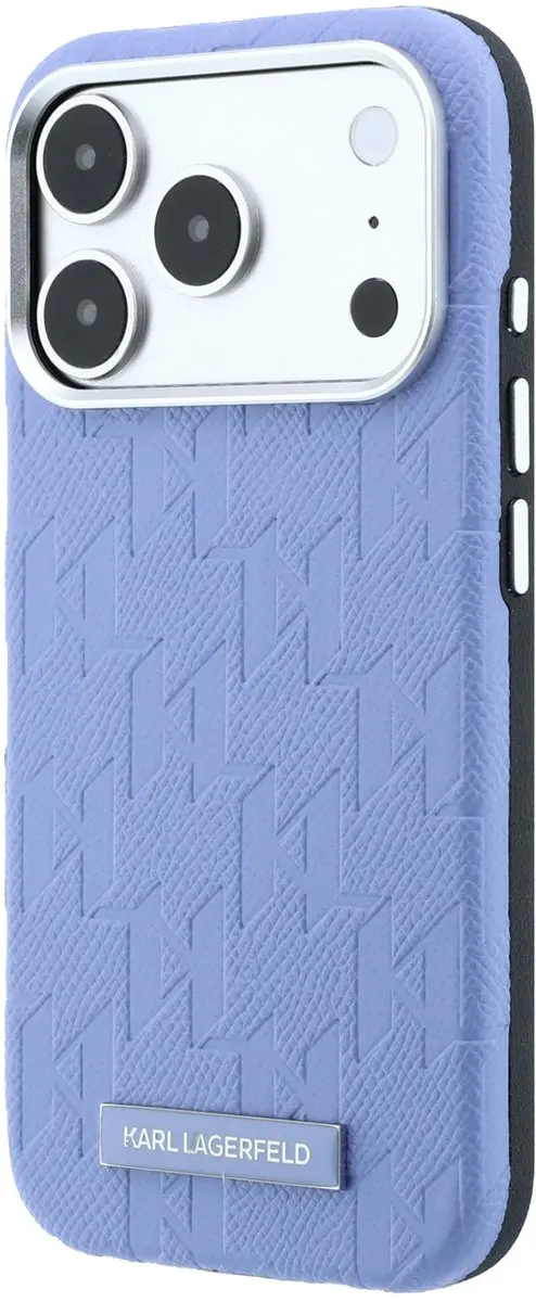 Karl Lagerfeld iPhone 18 Pro Max Hoesje - Lichtblauw