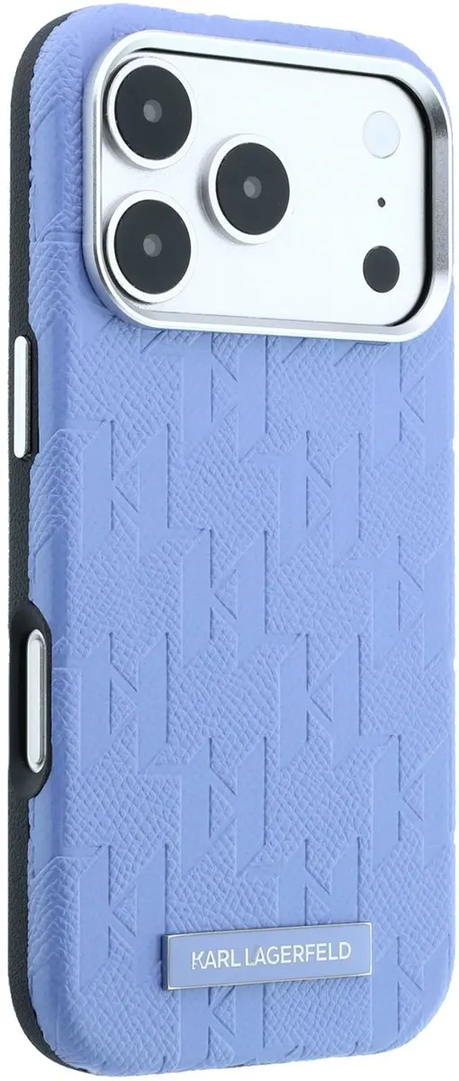 Karl Lagerfeld iPhone 18 Pro Max Hoesje - Lichtblauw