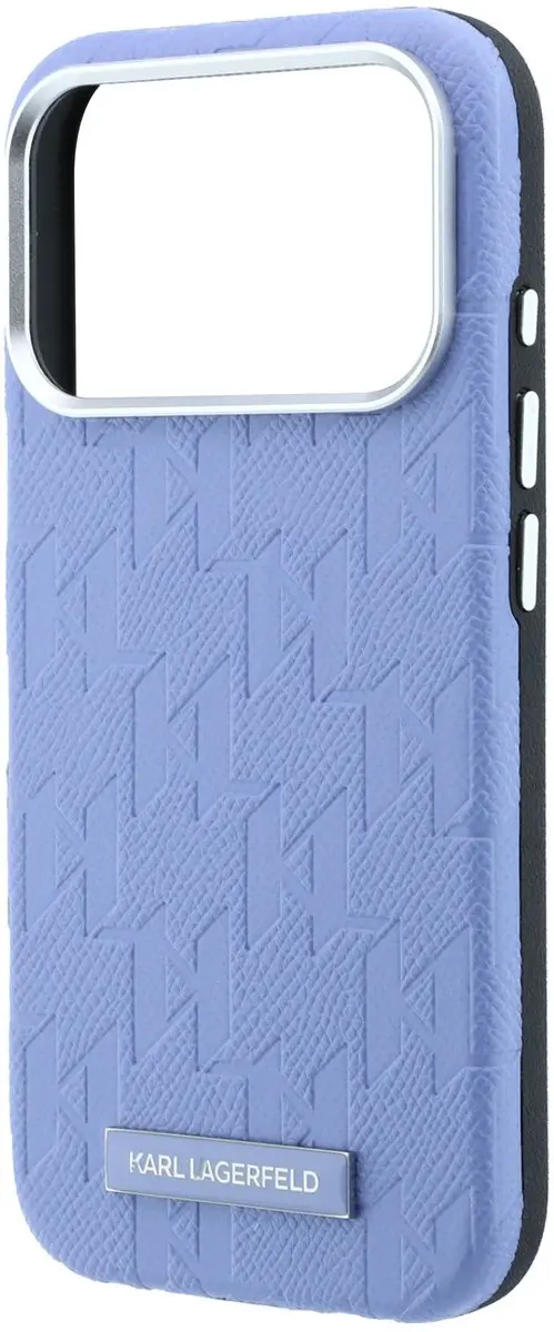 Karl Lagerfeld iPhone 18 Pro Max Hoesje - Lichtblauw