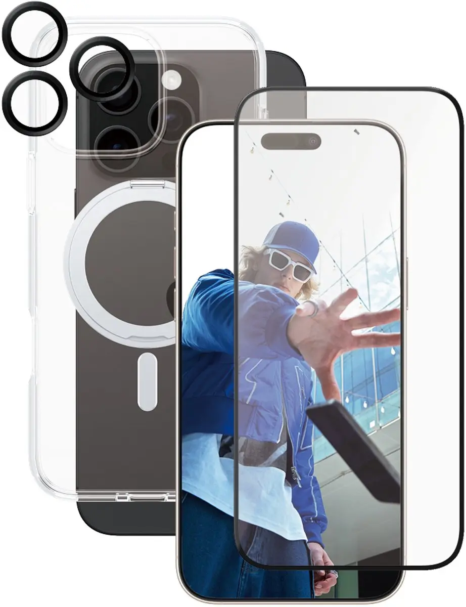 PanzerGlass CARE by PG3-in-1 iPhone 16 Pro Max