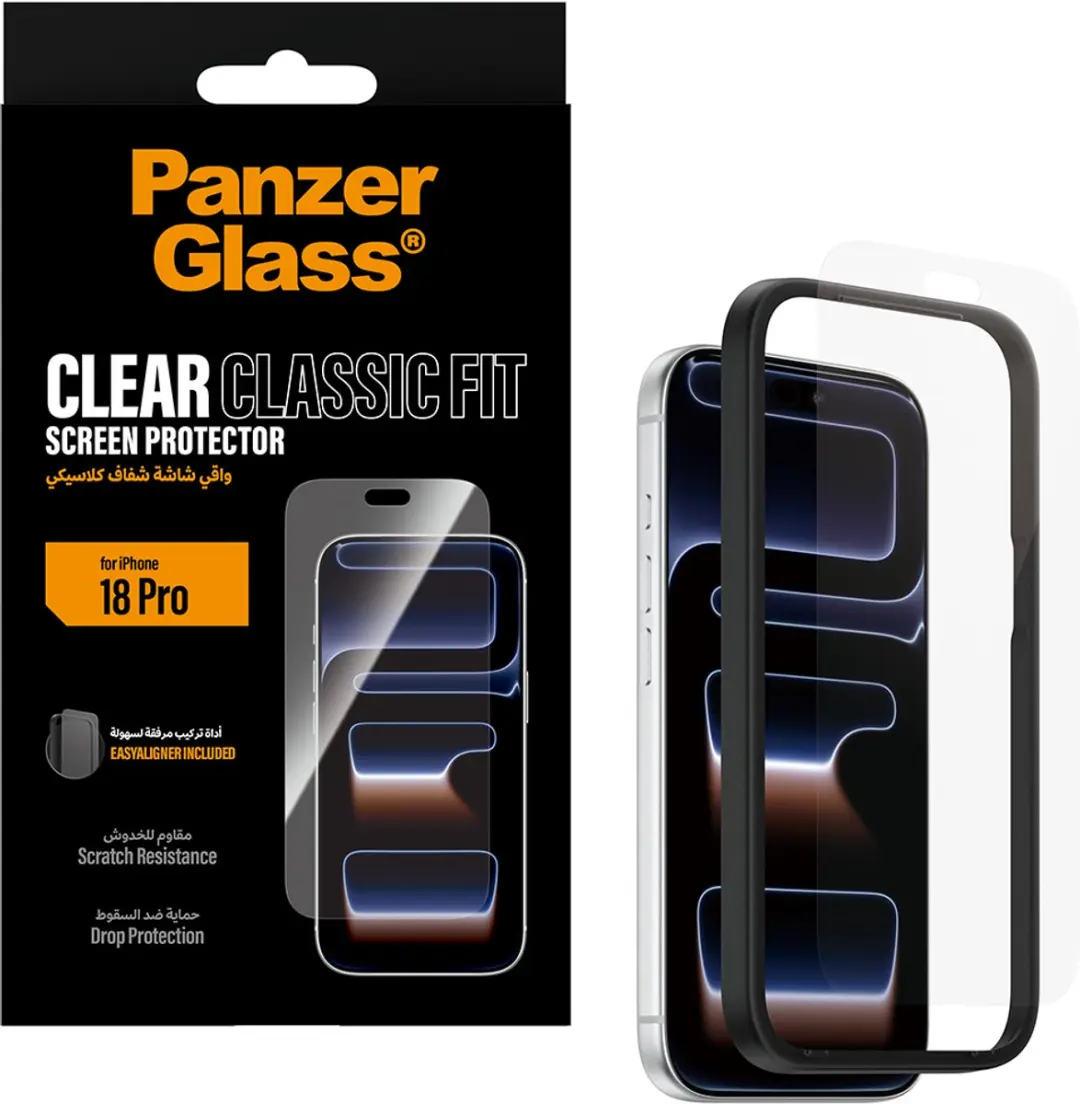 PanzerGlass iPhone 18 Pro Hoesglas