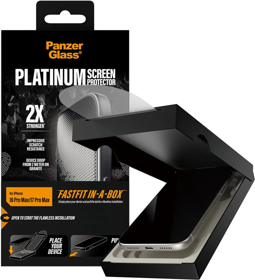 PanzerGlass Platinum PG27659 iPhone Screenprotector