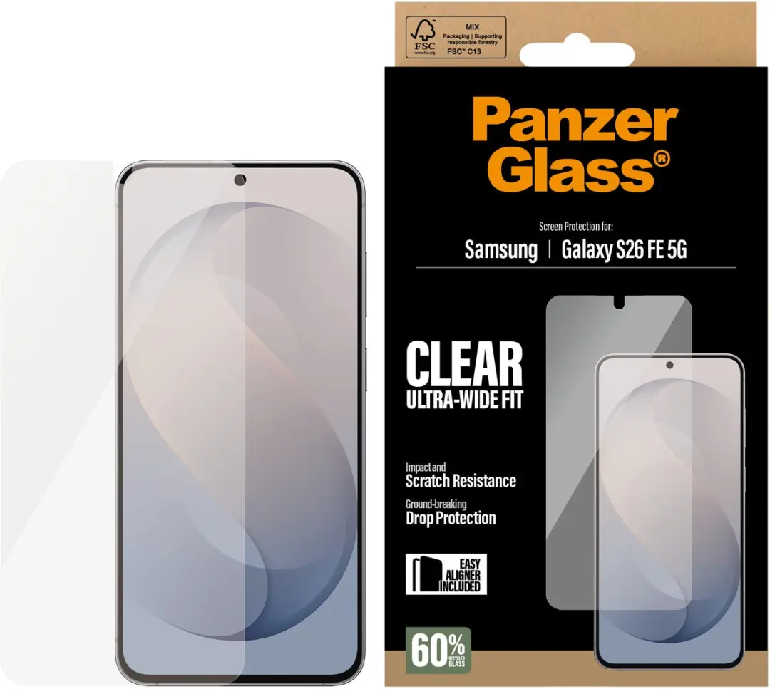 PanzerGlass Screen Protector PG51648 - Samsung Galaxy S26 FE