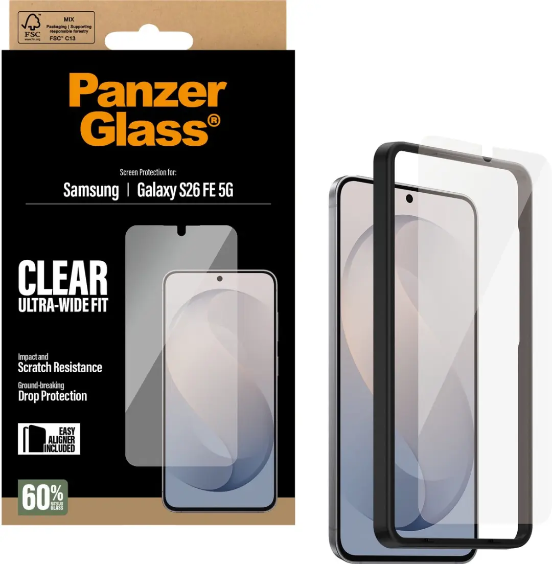 PanzerGlass Screen Protector PG51648 - Samsung Galaxy S26 FE