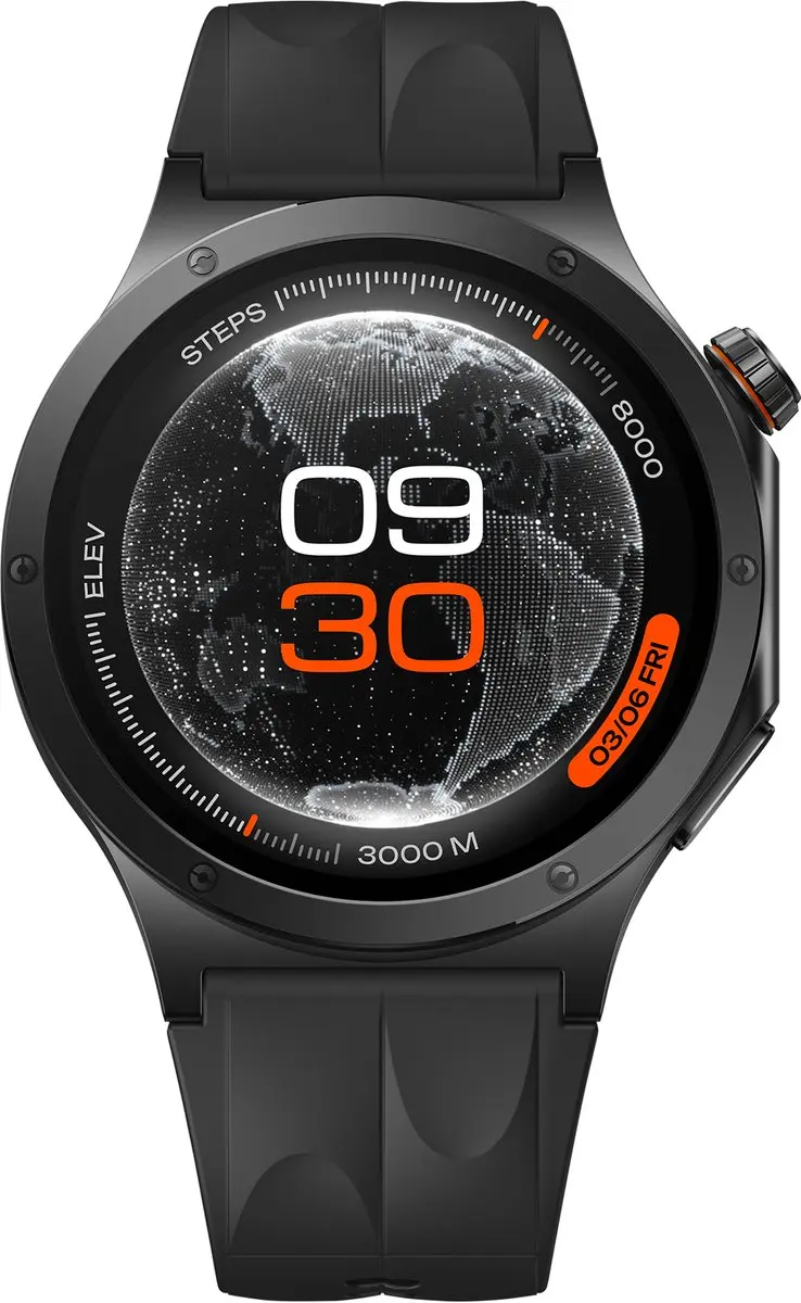 OPPO Watch X3 1.5" AMOLED - 47mm - Zwart