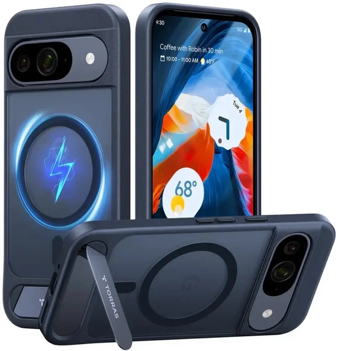 Torras UPro Pstand Hoesje Google Pixel 9/9 Pro