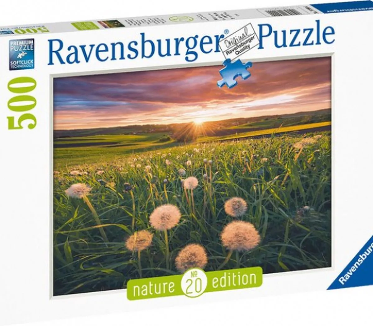 Ravensburger Paardenbloemen bij Zonsondergang Legpuzzel 500 Stuks - 169900