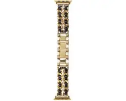 iDeal of Sweden Chain Watch Band Apple Watch 38-42mm - Noir Gold