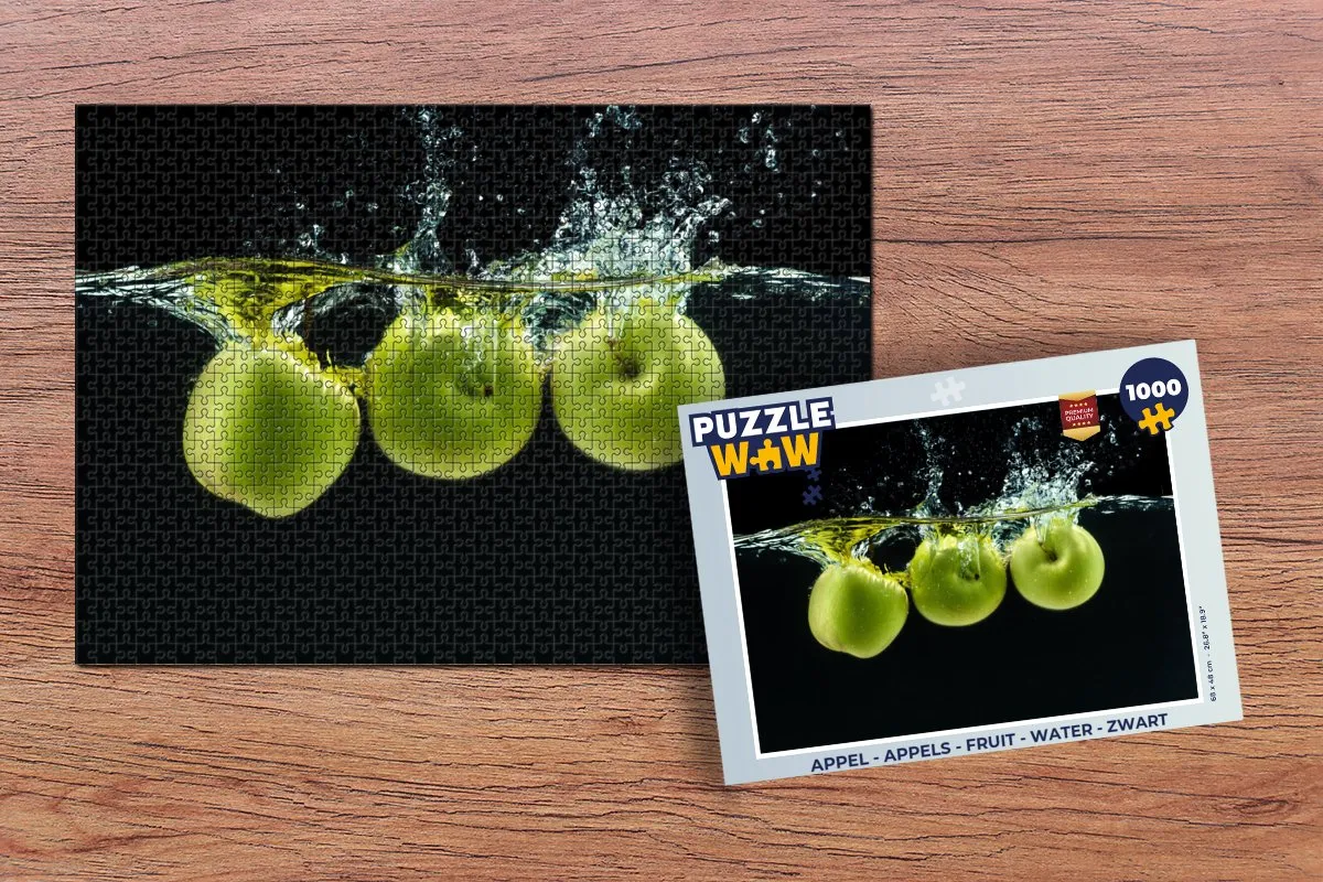 PuzzleWow Legpuzzel 1000 Stukken - Multicolor