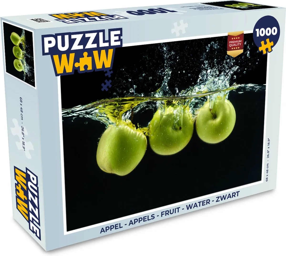 PuzzleWow Legpuzzel 1000 Stukken - Multicolor