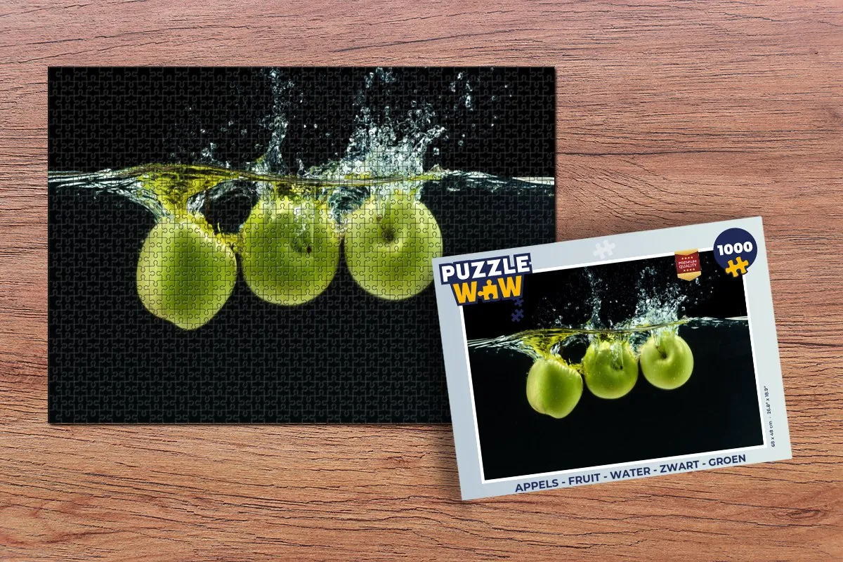 PuzzleWow Legpuzzel 1000 Stukken - Multicolor