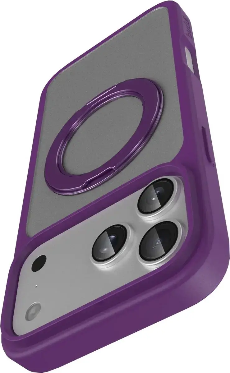 Buddi Frost Hoesje iPhone 17 Pro - Paars - MagSafe