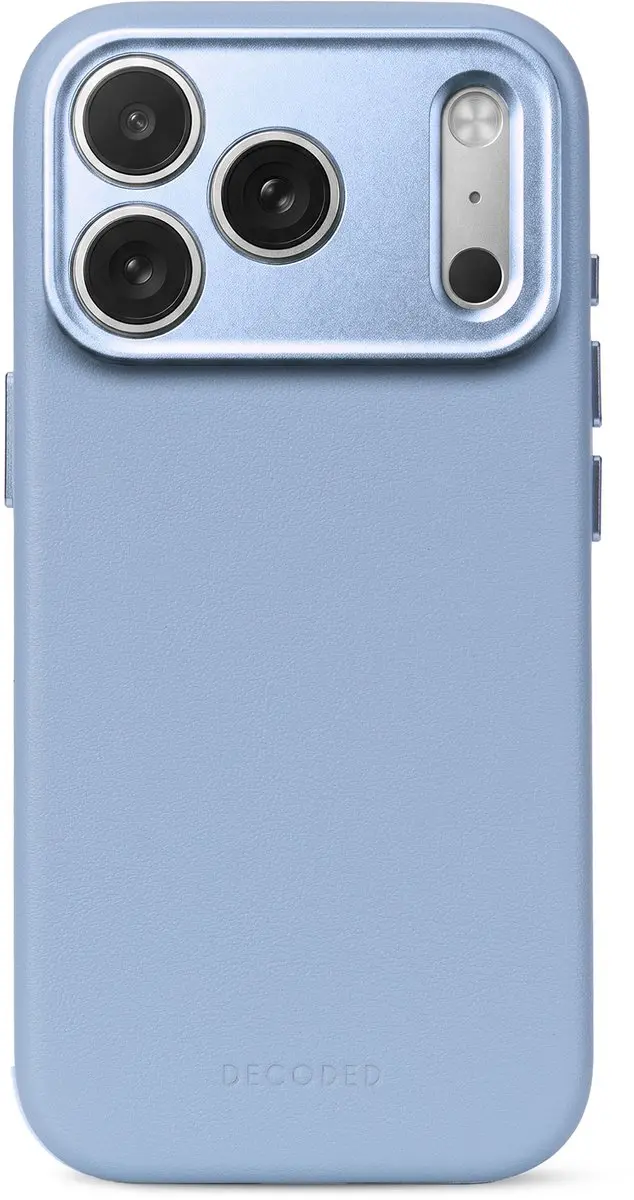DECODED Leren Hoesje voor iPhone 18 Pro, ECCO Leer, Magsafe Compatibel, Camerari