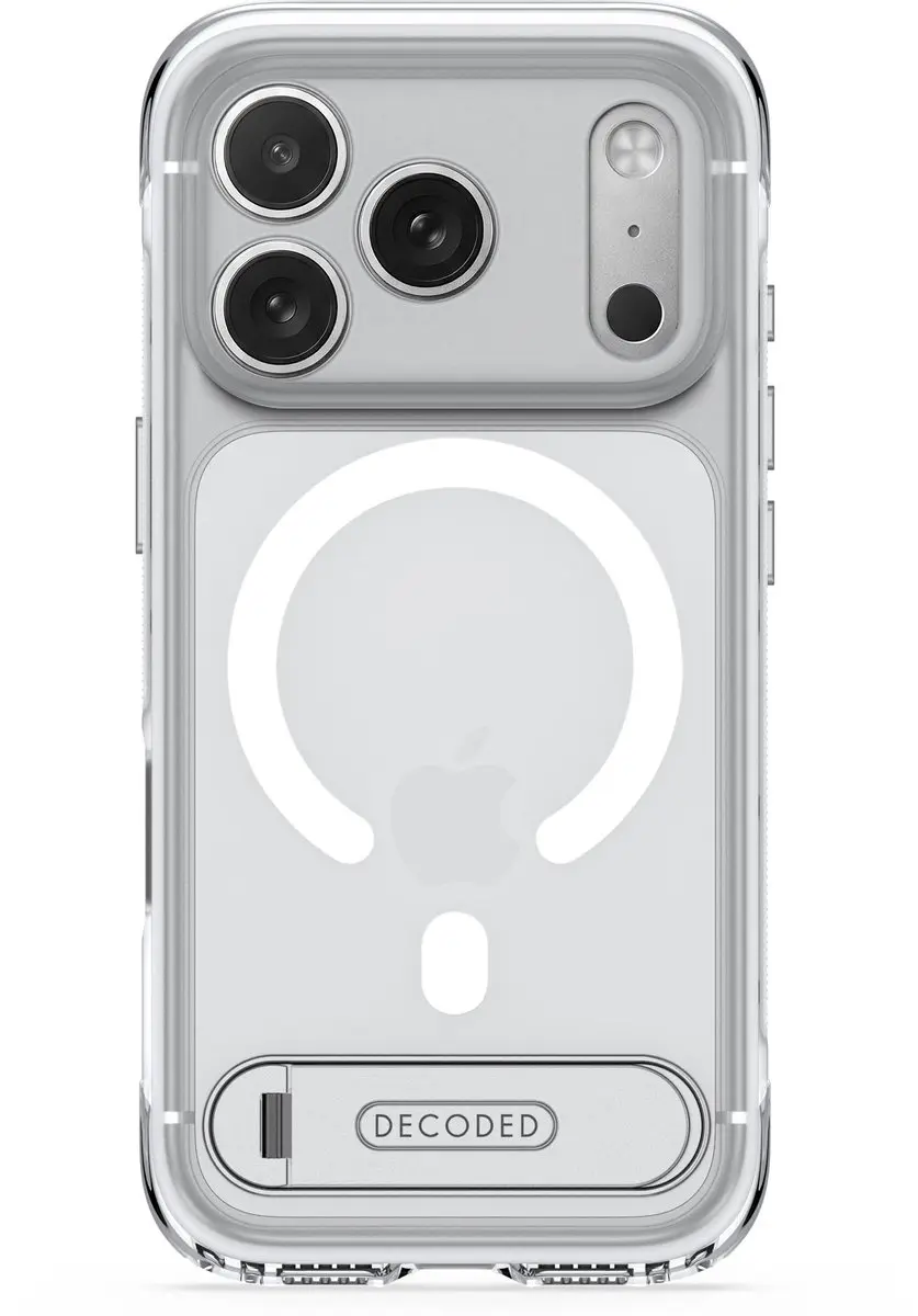 DECODED Hybride Hoesje met 360° Standaard voor iPhone 18 Pro Max / 17 Pro Max