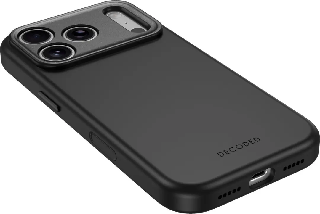 Decoded Siliconen Hoesje iPhone 18 Pro - Zwart