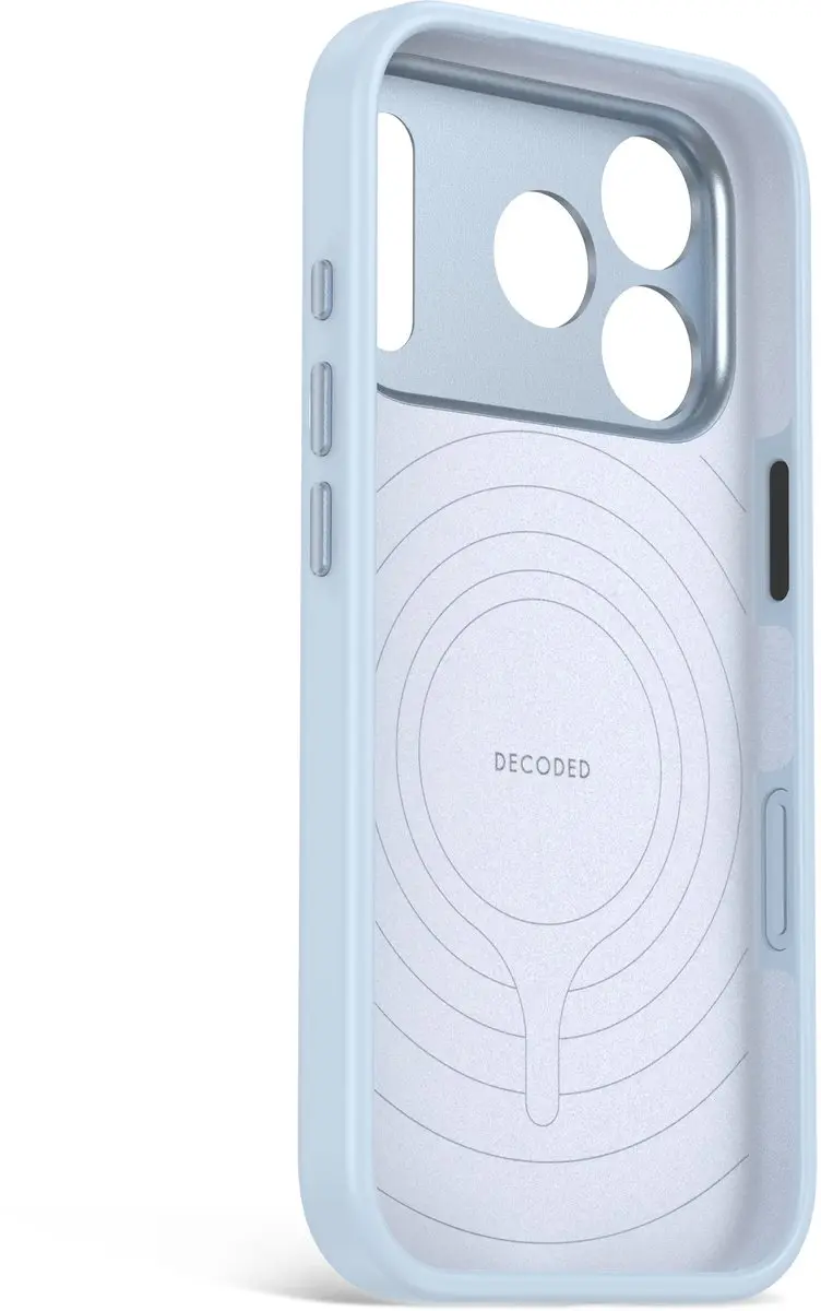 Decoded Siliconen Hoesje iPhone 18 Pro - Licht Blauw