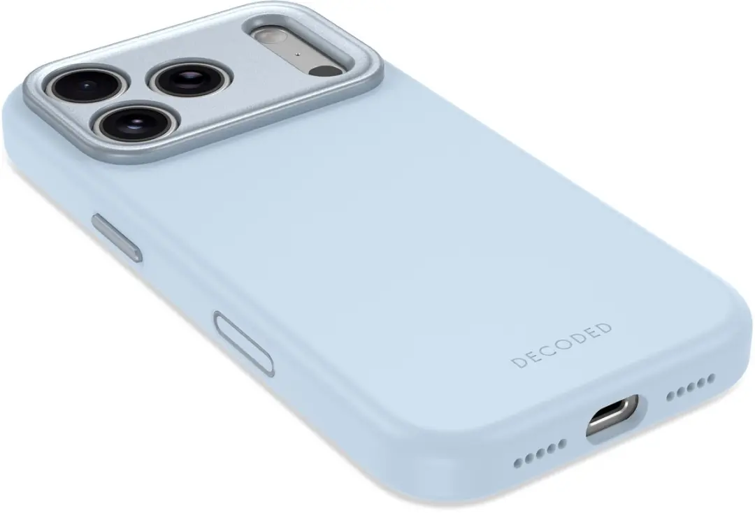 Decoded Siliconen Hoesje iPhone 18 Pro - Licht Blauw